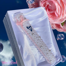 Load image into Gallery viewer, White Pearl Baby Mezuzah 5"