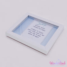 Load image into Gallery viewer, Baby Boy Blue Polka Blessing