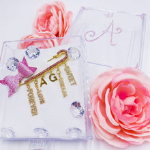 Load image into Gallery viewer, Love Forever Stroller Pin & Bow Box