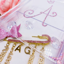 Load image into Gallery viewer, Love Forever Stroller Pin & Bow Box