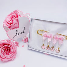 Load image into Gallery viewer, Stroller Pin Name & Preserved Rose