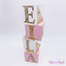 Load image into Gallery viewer, Wood Blocks Name