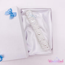Load image into Gallery viewer, White Pearl Baby Mezuzah 5"