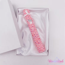 Load image into Gallery viewer, Pink Pearl Baby Mezuzah 5"