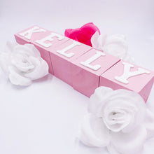 Load image into Gallery viewer, Wood Blocks Wood Letters Name