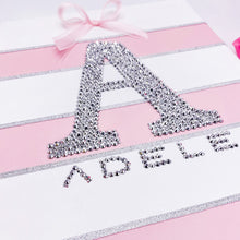 Load image into Gallery viewer, Canvas Rhinestones Name