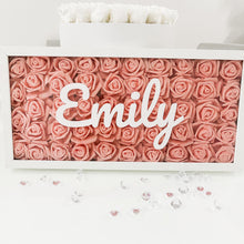 Load image into Gallery viewer, Framed Flowers Name