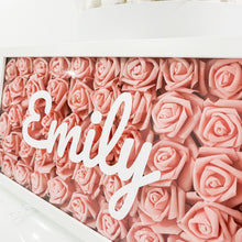 Load image into Gallery viewer, Framed Flowers Name