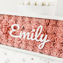 Load image into Gallery viewer, Framed Flowers Name