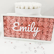 Load image into Gallery viewer, Framed Flowers Name