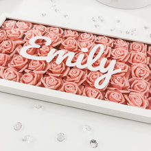 Load image into Gallery viewer, Framed Flowers Name