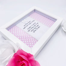 Load image into Gallery viewer, Baby Girl Blessing Pink & White Polka