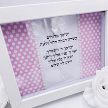 Load image into Gallery viewer, Baby Girl Blessing Pink & White Polka