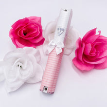 Load image into Gallery viewer, Baby Satin Mezuzah & Satin Hamsa with Name