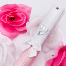 Load image into Gallery viewer, Baby Satin Mezuzah & Satin Hamsa with Name