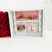 Load image into Gallery viewer, Birth Certificate Shadow Box