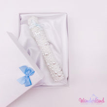Load image into Gallery viewer, White Pearl Baby Mezuzah 5"