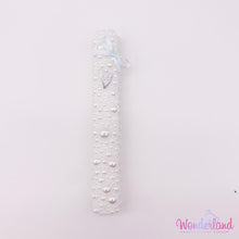 Load image into Gallery viewer, White Pearl Baby Mezuzah 5"