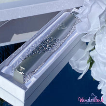 Load image into Gallery viewer, Free Design Mixed Small &amp; Big Rhinestones 7&quot; Mezuzah
