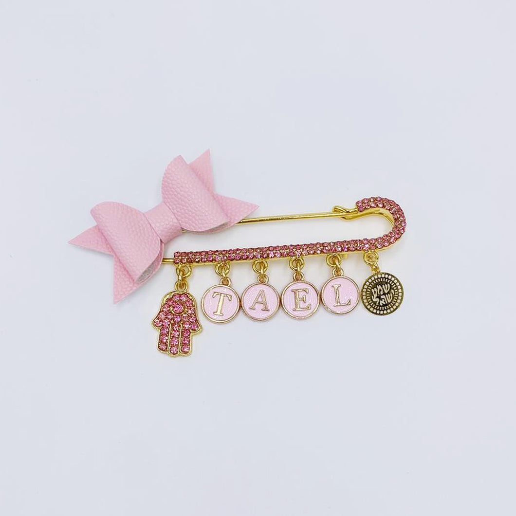 Pink Name Stroller Pin 3