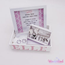 Load image into Gallery viewer, Baby Girl Damask Blessing
