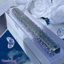 Load image into Gallery viewer, Rain Fall Mixed Small &amp; Big Rhinestones 7&quot; Mezuzah
