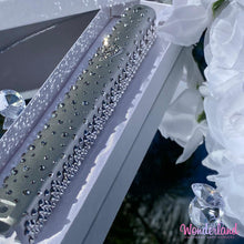 Load image into Gallery viewer, Rain Fall Mixed Small &amp; Big Rhinestones 7&quot; Mezuzah
