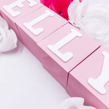 Load image into Gallery viewer, Wood Blocks Wood Letters Name
