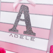 Load image into Gallery viewer, Canvas Rhinestones Name
