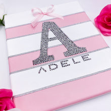 Load image into Gallery viewer, Canvas Rhinestones Name
