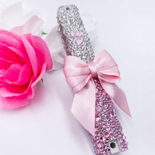 Load image into Gallery viewer, Baby Rhinestones 5.75&quot; Mezuzah Big Bow

