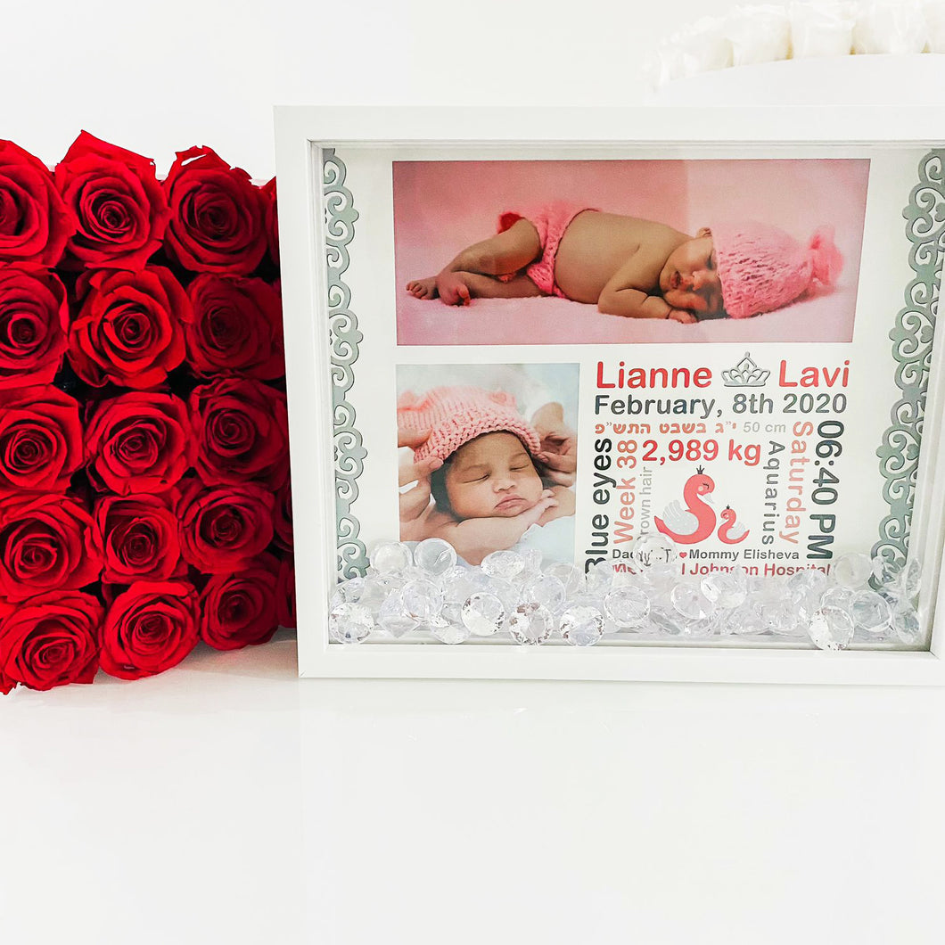 Birth Certificate Shadow Box