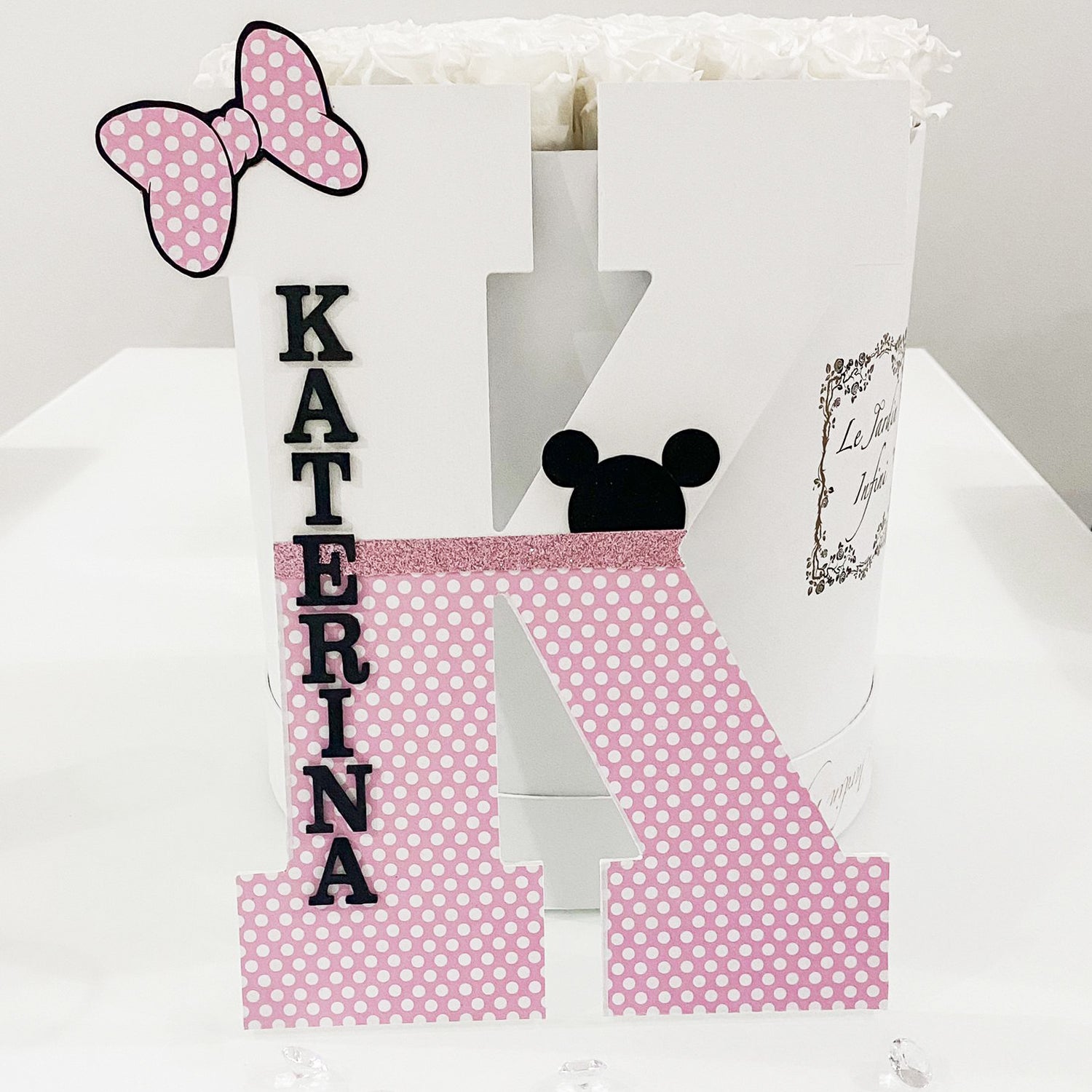 Minnie Mouse 3d Letters